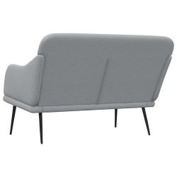 Banc Gris clair 110x76x80 cm Tissu 561810561810