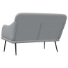 Banc Gris clair 110x76x80 cm Tissu 561810561810