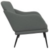 Banc Gris foncé 110x76x80 cm Tissu 561811561811