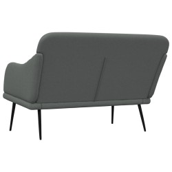 Banc Gris foncé 110x76x80 cm Tissu 561811561811
