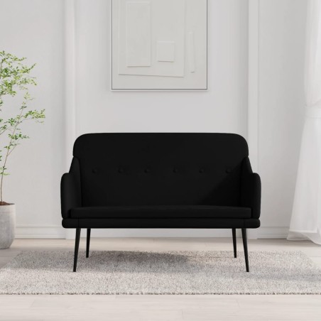Banc Noir 110x76x80 cm Tissu 561812561812