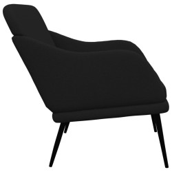 Banc Noir 110x76x80 cm Tissu 561812561812