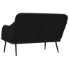 Banc Noir 110x76x80 cm Tissu 561812561812
