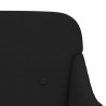 Banc Noir 110x76x80 cm Tissu 561812561812