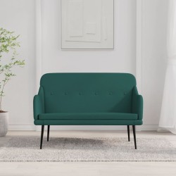 Banc Vert foncé 110x76x80 cm Tissu 561814561814