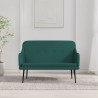 Banc Vert foncé 110x76x80 cm Tissu 561814561814