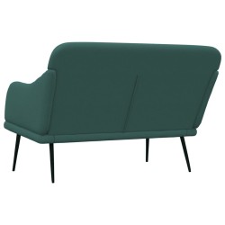 Banc Vert foncé 110x76x80 cm Tissu 561814561814