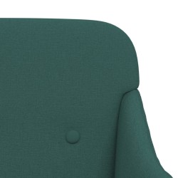 Banc Vert foncé 110x76x80 cm Tissu 561814561814