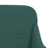 Banc Vert foncé 110x76x80 cm Tissu 561814561814