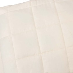 Couverture lestée Crème clair 235x290 cm 15 kg Tissu 561820561820