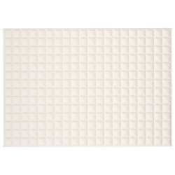 Couverture lestée Crème clair 138x200 cm 6 kg Tissu 561822561822