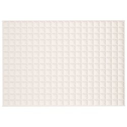 Couverture lestée Crème clair 138x200 cm 10 kg Tissu 561823561823