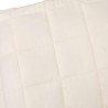 Couverture lestée Crème clair 200x225 cm 9 kg Tissu 561827561827