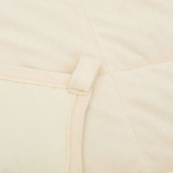 Couverture lestée Crème clair 235x290 cm 15 kg Tissu 561828561828