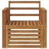 Ensemble de canapés d'extérieur Naturel 71 x 63 x 73 cm 561832561832