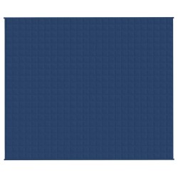Couverture lestée Bleu 220x260 cm 15 kg Tissu 561837561837