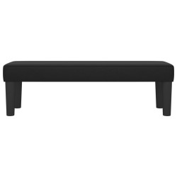 Banc Noir 100x30x30 cm Similicuir 561838561838