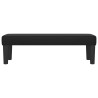 Banc Noir 100x30x30 cm Similicuir 561838561838