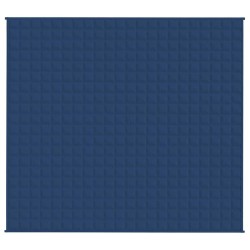 Couverture lestée Bleu 200x225 cm 13 kg Tissu 561841561841