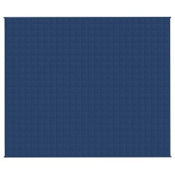 Couverture lestée Bleu 220x260 cm 11 kg Tissu 561842561842