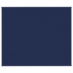Couverture lestée Bleu 220x260 cm 15 kg Tissu 561846561846