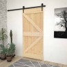 Porte NARVIK Naturel 100 x 210 cm Bois de pin massif 561848561848