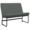 Banc Gris foncé 100x75x76 cm Tissu 561849561849