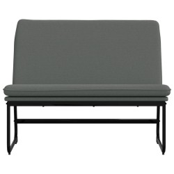 Banc Gris foncé 100x75x76 cm Tissu 561849561849
