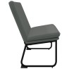 Banc Gris foncé 100x75x76 cm Tissu 561849561849