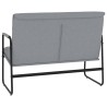 Banc Gris clair 100x64x80 cm Tissu 561850561850