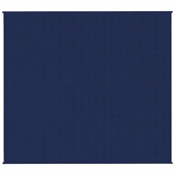 Couverture lestée Bleu 200x225 cm 9 kg Tissu 561851561851