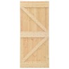 Porte NARVIK Naturel 80 x 210 cm Bois de pin massif 561858561858