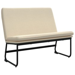 Banc Crème 100x75x76 cm Tissu 561861561861