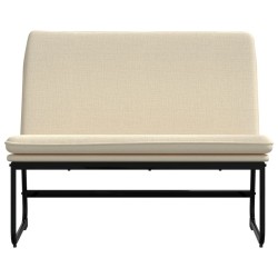 Banc Crème 100x75x76 cm Tissu 561861561861