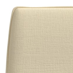 Banc Crème 100x75x76 cm Tissu 561861561861