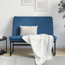 Banc Bleu 100x75x76 cm Tissu 561862561862
