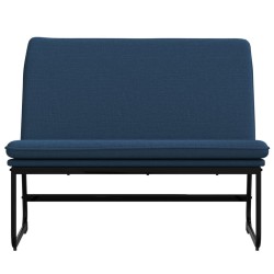 Banc Bleu 100x75x76 cm Tissu 561862561862