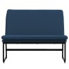 Banc Bleu 100x75x76 cm Tissu 561862561862