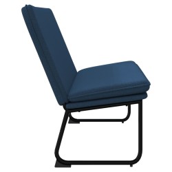 Banc Bleu 100x75x76 cm Tissu 561862561862