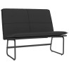 Banc Noir 100x75x76 cm Similicuir 561863561863
