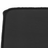 Banc Noir 100x75x76 cm Similicuir 561863561863