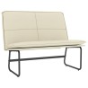 Banc Crème 100x75x76 cm Similicuir 561865561865