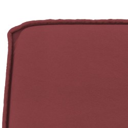 Banc Rouge bordeaux 100x75x76 cm Similicuir 561866561866