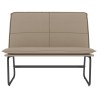 Banc Cappuccino 100x75x76 cm Similicuir 561867561867