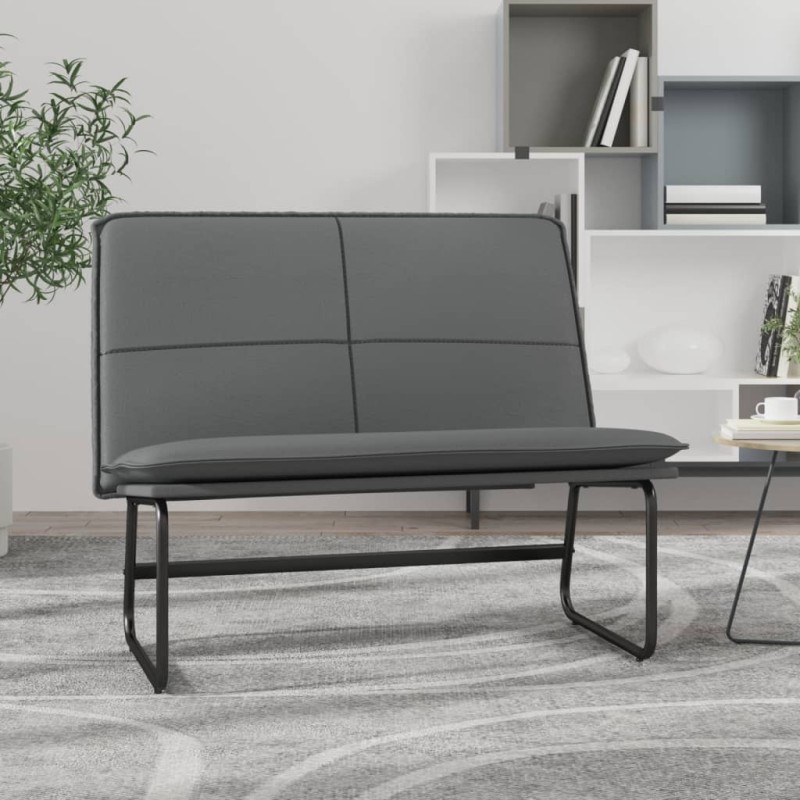 Banc Gris 100x75x76 cm Similicuir 561868561868