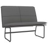 Banc Gris 100x75x76 cm Similicuir 561868561868