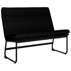 Banc Noir 100x75x76 cm Tissu 561870561870