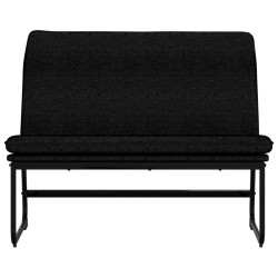 Banc Noir 100x75x76 cm Tissu 561870561870
