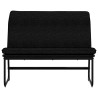 Banc Noir 100x75x76 cm Tissu 561870561870