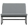 Banc Gris clair 100x75x76 cm Tissu 561871561871